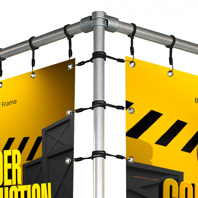 V Rahmen - für 200x100cm Banner